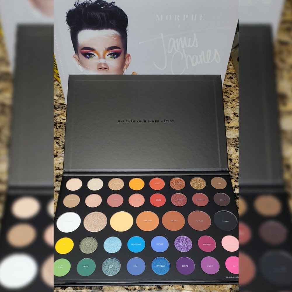 Morphe x James Charles Eyeshadow Palette NEW